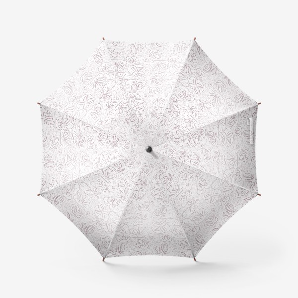 Зонт «Розовые кувшинки»