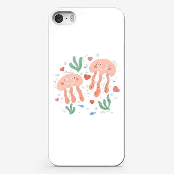 Чехол iPhone «Мы веселые медузы»