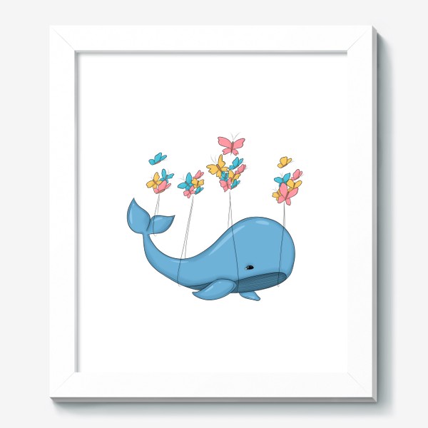 Картина «Волшебный кит»
