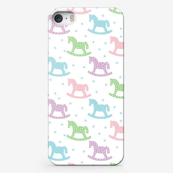 Чехол iPhone «Лошадки»