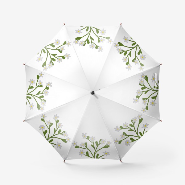 Зонт «Ромашки в стиле сканди»