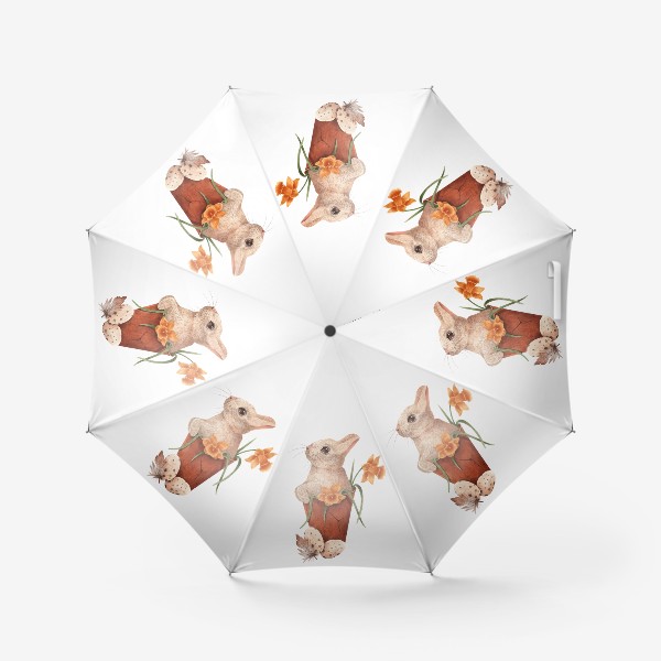 Зонт «Пасхальный кролик»