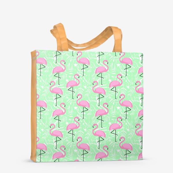 Сумка-шоппер «фламинго»