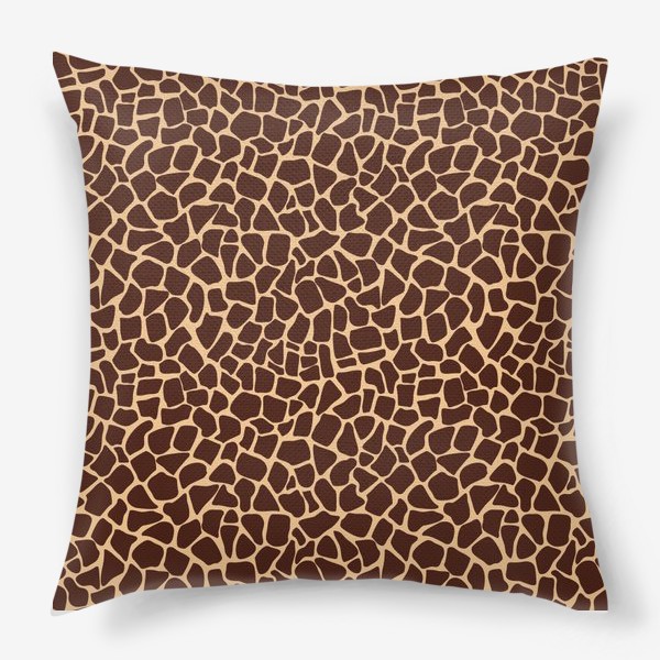 Подушка «паттерн жираф»