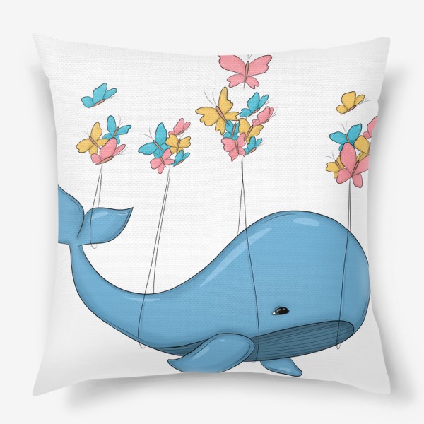 Подушка «Волшебный кит»