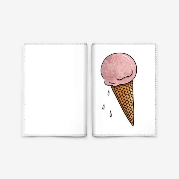 Обложка для паспорта «Рожок»