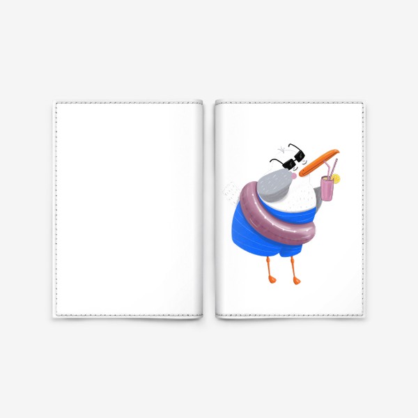 Обложка для паспорта «Чайка»
