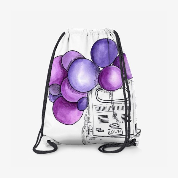 Рюкзак «машина с шарами»