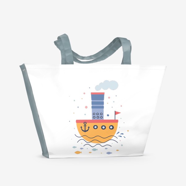 Пляжная сумка «Кораблик»