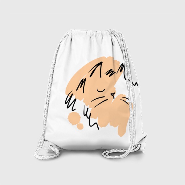 Рюкзак «Котик и кляксы»