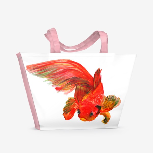 Пляжная сумка «Губастая рыбка»