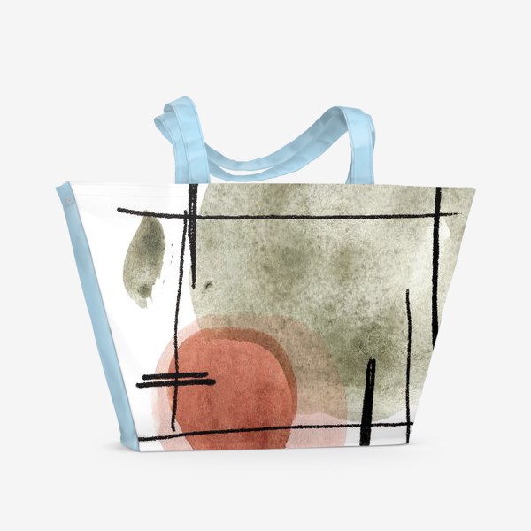Пляжная сумка «абстракция 4»