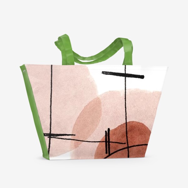 Пляжная сумка «абстракция 6»