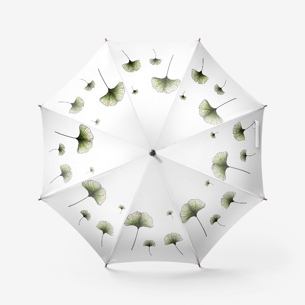 Зонт «Листья Гинкго в цвете»