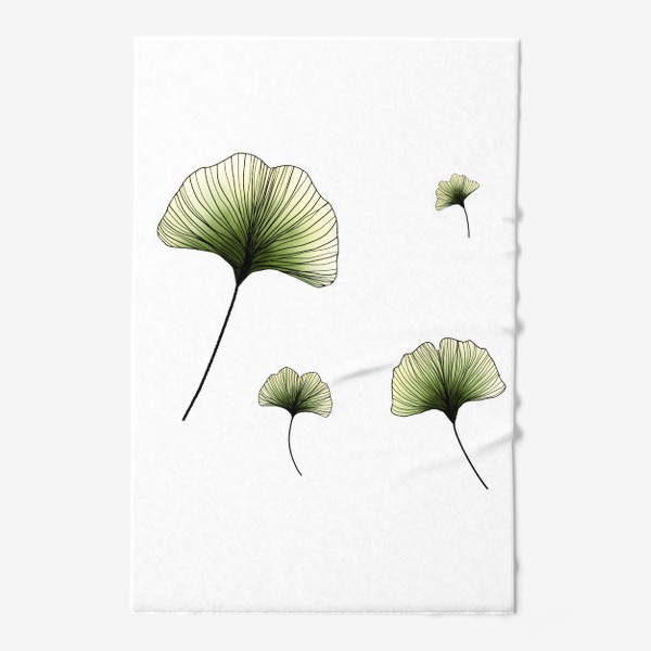 Полотенце «Листья Гинкго в цвете»
