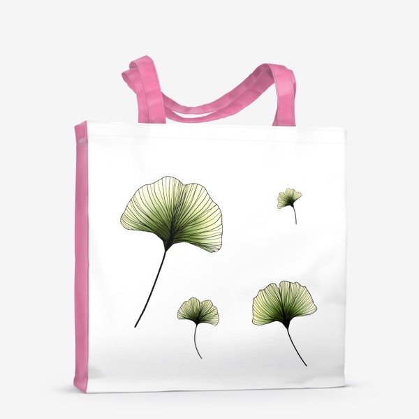 Сумка-шоппер «Листья Гинкго в цвете»