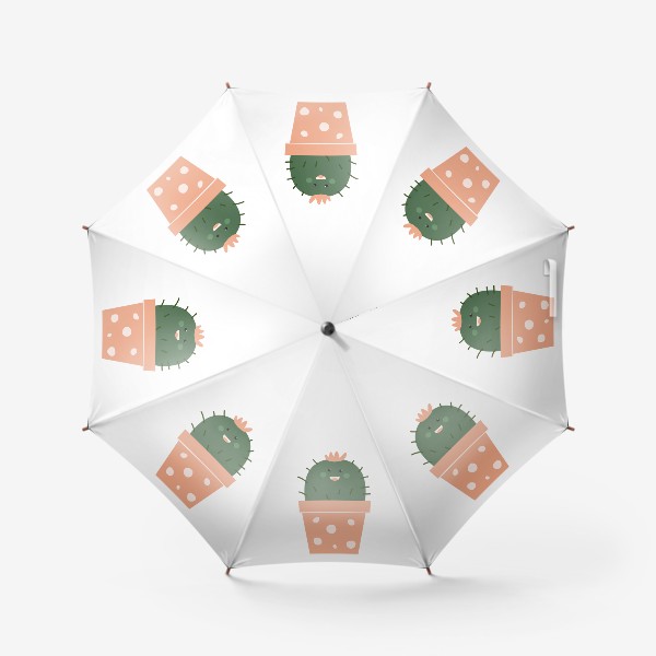 Зонт «Веселый кактус»