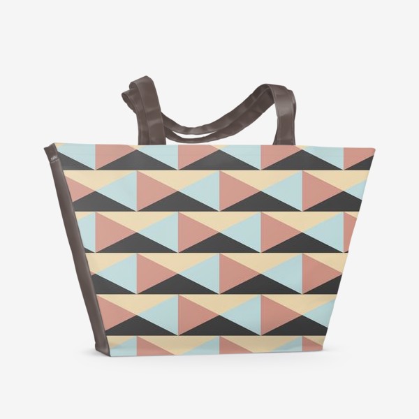 Пляжная сумка &laquo;Треугольники&raquo;