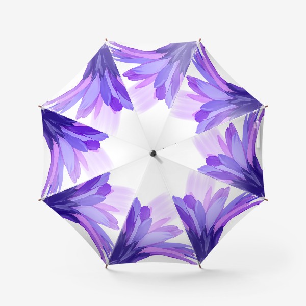Зонт «сиреневый цветок»