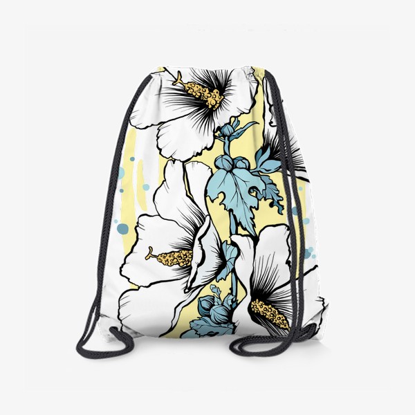 Рюкзак «Цветок мальвы»