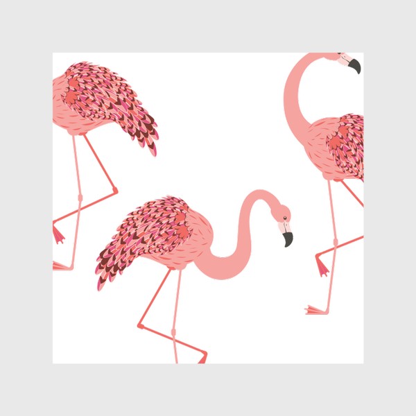 Шторы «Розовые фламинго»