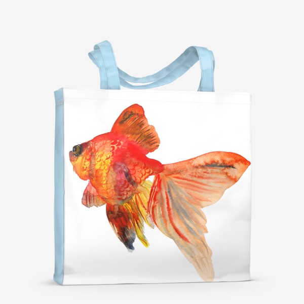 Сумка-шоппер «Красная рыбка»