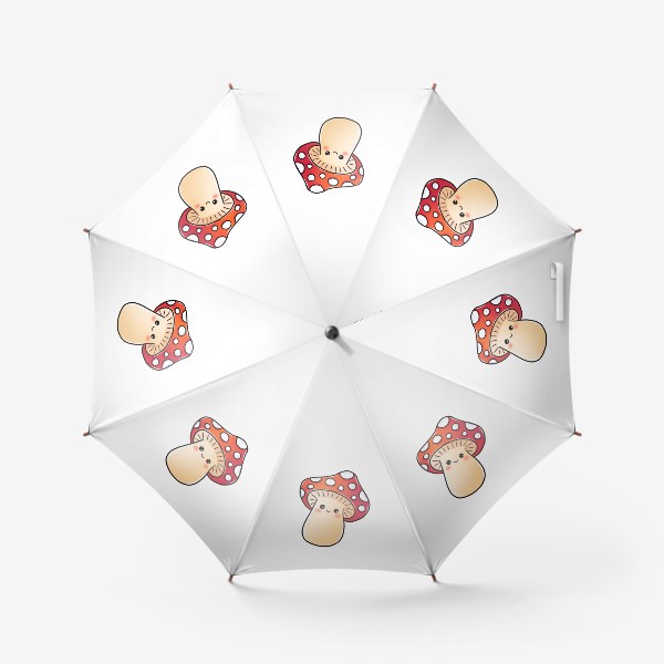 Зонт «Милый мухомор»