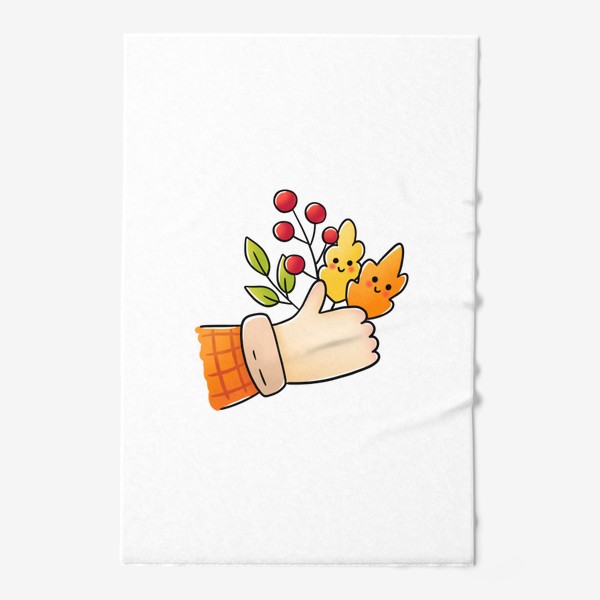 Полотенце «Осень в руке»