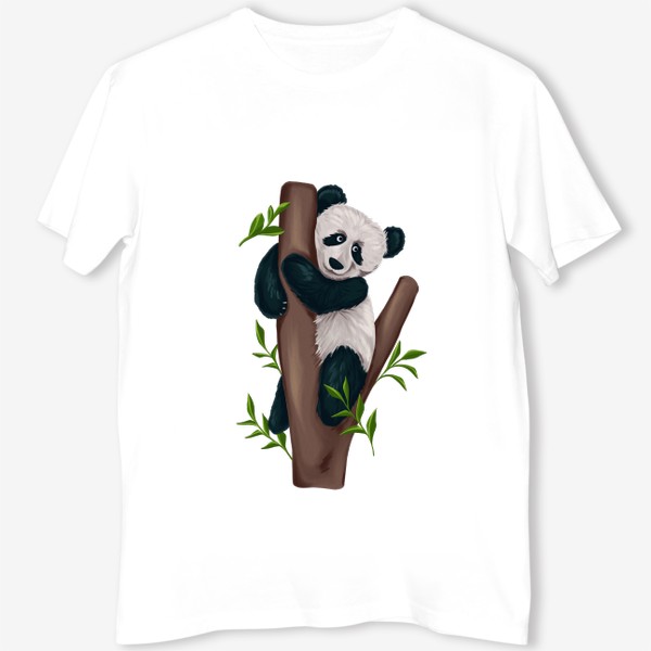 Футболка «Панда на дереве»