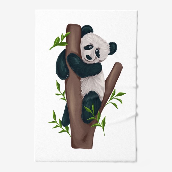 Полотенце «Панда на дереве»