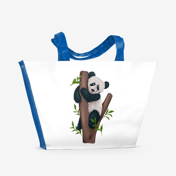 Пляжная сумка «Панда на дереве»