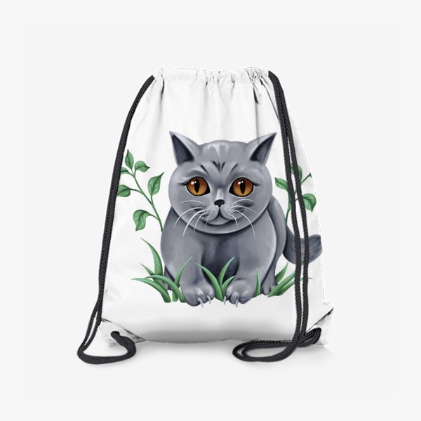 Рюкзак «Британский серый кот»