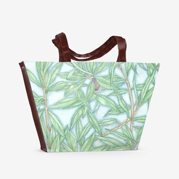 Пляжная сумка «Оливковые ветви»