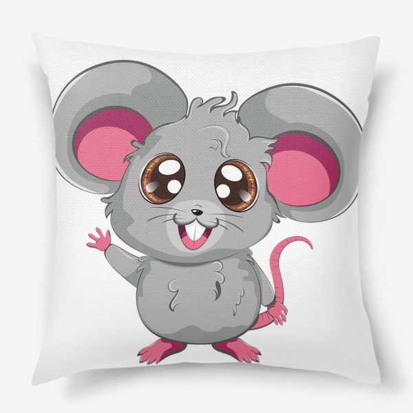 Подушка «Дружелюбный мышонок»