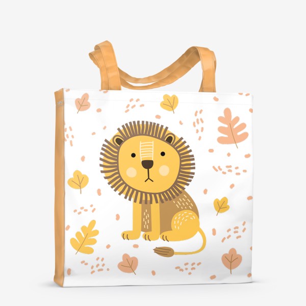 Сумка-шоппер «Осенний лев»