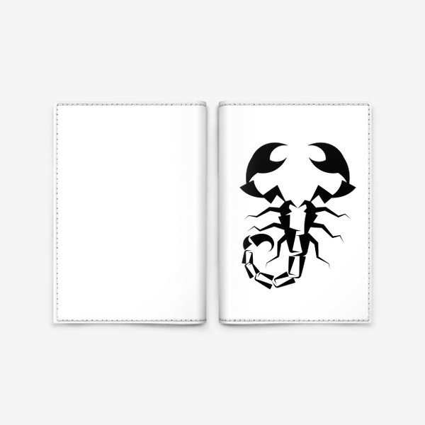 Обложка для паспорта «Скорпион»