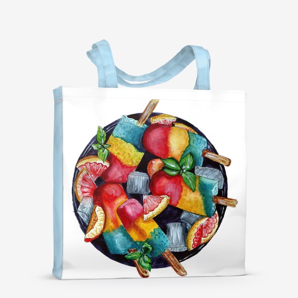 Сумка-шоппер «фруктовый лед»