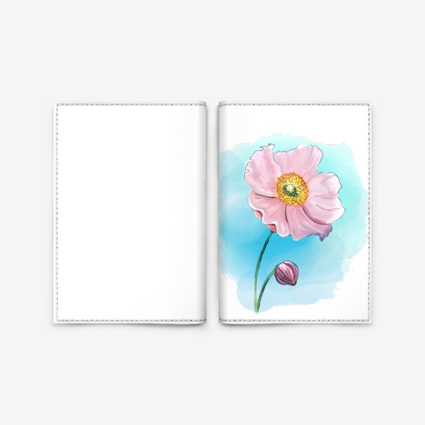 Обложка для паспорта «цветочек»