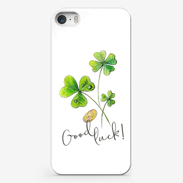 Чехол iPhone «Желаю удачи!»