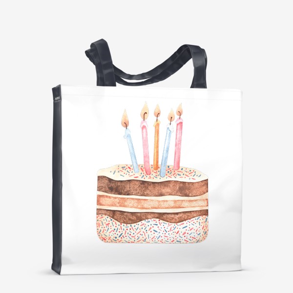 Сумка-шоппер «С днём рождения!»