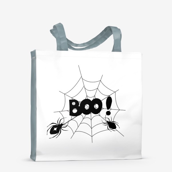Сумка-шоппер «BOO! на паутине»