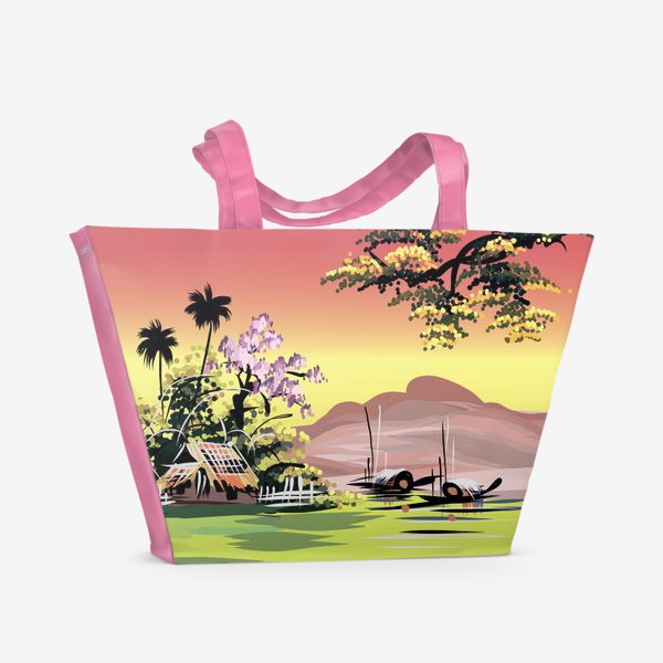 Пляжная сумка «Прекрасная Азия»