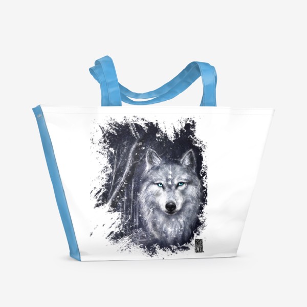 Пляжная сумка &laquo;Волк&raquo;