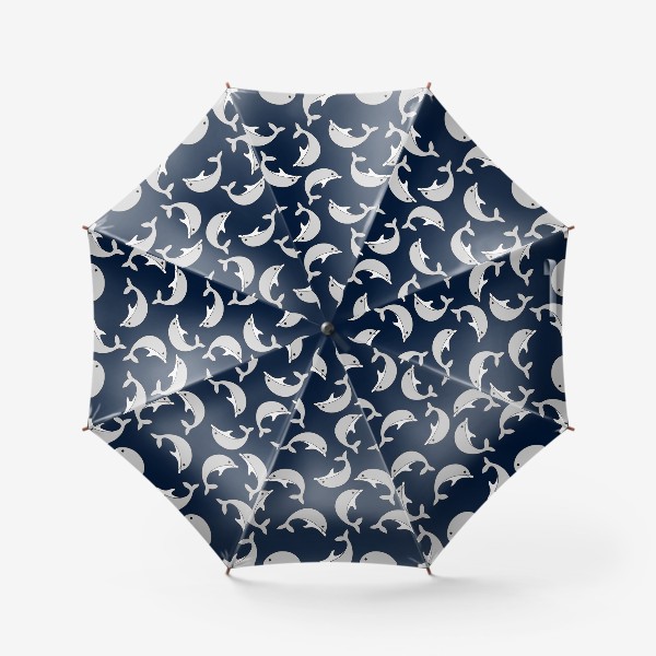 Зонт «Веселые дельфины»