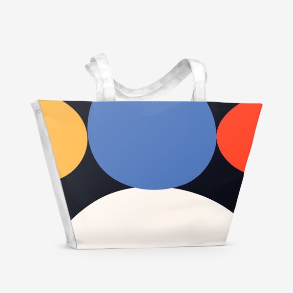 Пляжная сумка «Абстрактные формы №3 / Abstract Shapes №3»