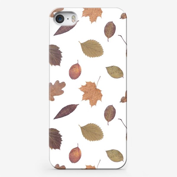 Чехол iPhone «Осень. Осенние листья. Паттерн»