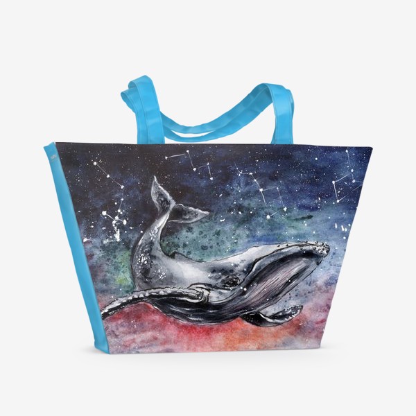 Пляжная сумка «Созвездие кита»