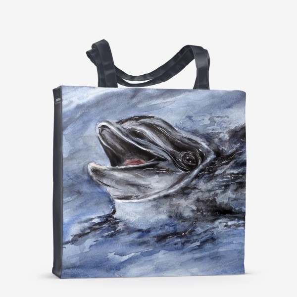 Сумка-шоппер «Улыбка дельфина»