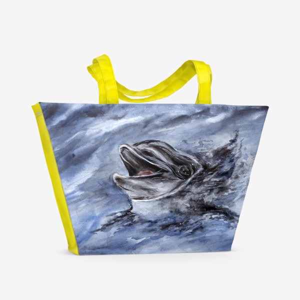 Пляжная сумка «Улыбка дельфина»