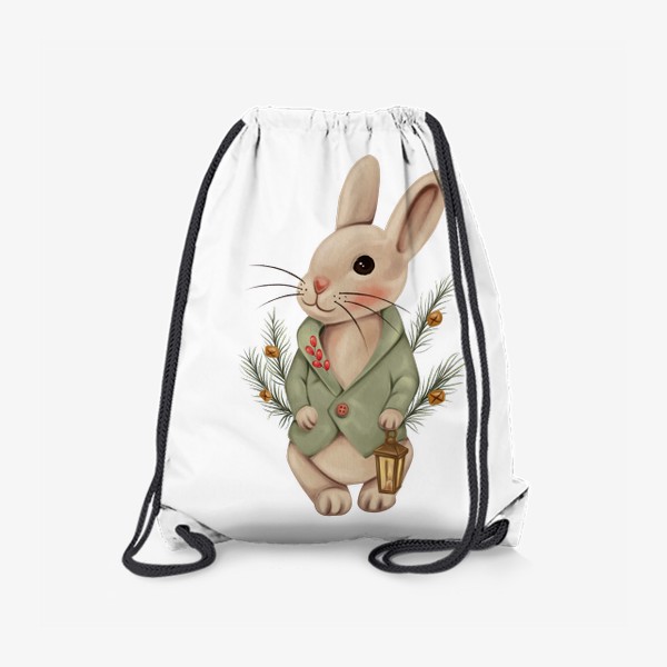Рюкзак «Кролик с фонариком»